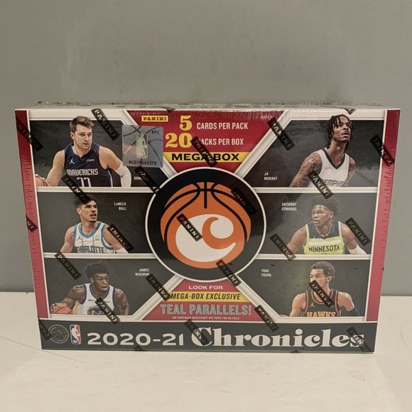 2020-21 Panini Chronicle NBA Basketball Mega Box Exclusive Teal & Legacy Cards - Picture 1 of 5